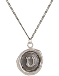 PYRRHA- "U" Initial Pendant