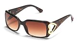  : Betsey Johnson Women's Square Acetate Frame Sunglasses with Heart Cutout