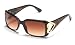  : Betsey Johnson Women's Square Acetate Frame Sunglasses with Heart Cutout