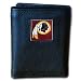 NFL Trifold Leather Wallet - Washington Redskins