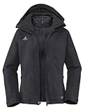 VAUDE Damen Doppeljacke Kintail 3in1, black, 36