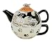 Kitchen & Housewares : Price & Kensington Tea-For-One, Paws for Tea Cat Design