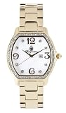 Burgmeister Vancouver BM506-212 Damen Quarz Uhr IP Gold  Zifferblatt perlmutt Datum Faltschlie&szlig;e mit Druckverschlu&szlig;