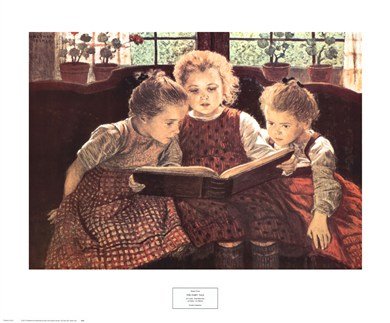 The Fairy Tale Art Poster PRINT Walter Firle 28x23