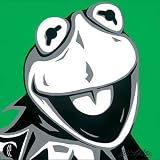 Kermit the Frog the Muppets Disney Fine Art Giclee By Allison Lefcort