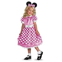 Clubhouse Minnie Mouse Pink - Size: Child L(4-6x)