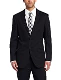 Kenneth Cole New York Mens Black Solid Suit Separate Coat, Black Solid, 36 Regular