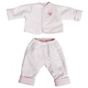 Molly P Originals -18" Polka Dot/ Stripe Reversible Outfit (Pink)