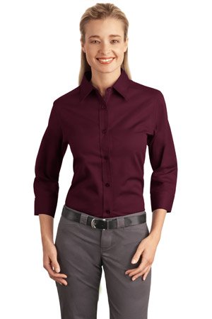 Port Authority Women's 3/4 Sleeve Easy Care Shirt