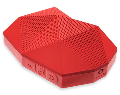 Outdoor Technology Turtle Shell Wireless Boom Box (Red)