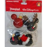 Disney Christmas 4 Pack Car Antenna Toppers