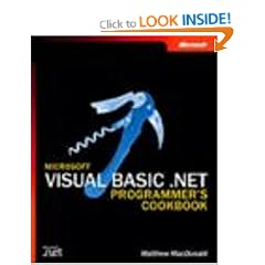 VB.NET Programmer's Cookbook (Pro-Developer)