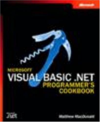 Cover image : Microsoft Visual Basic .Net Programmer's Cookbook (Pro-Developer)