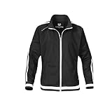 STORMTECH WOMEN'S FLEX-KNIT ATHLETIC JACKET >> LG,BLACK / WHITE