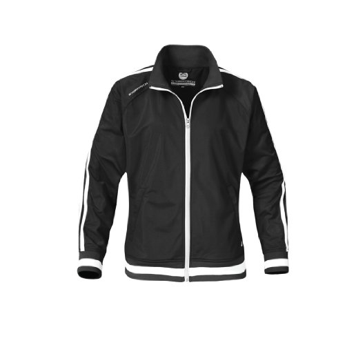 STORMTECH WOMEN'S FLEX-KNIT ATHLETIC JACKET >> LG,BLACK / WHITE