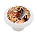 Eqyptian Pharoh Decorative High Gloss Ceramic Drawer Knob