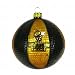 Georgia Tech Yellow Jackets 3 1/2 Glass Basketball Ornament (Set of 2)