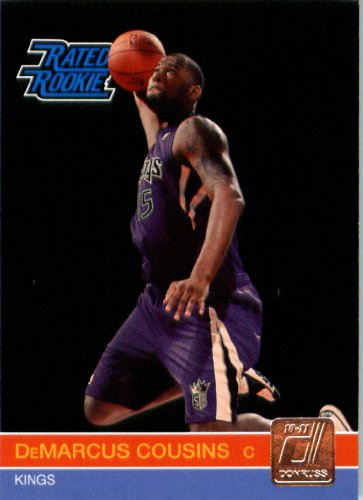 2010 / 2011 Donruss # 232 DeMarcus Cousins Sacramento Kings NBA Rookie Card - In Protective Screwdown Case!