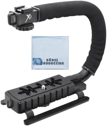 Professional Stabilizing Handheld Stabilizer Handle Grip with Accessory Mount for Camera, Camcorder, DSLR Compatible With Action Cameras, Canon, Nikon, Sony, Panasonic, Pentax, and Olympus & Much More