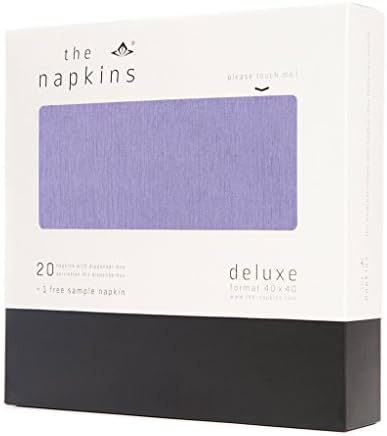 The Napkins Deluxe Classic Standard Napkin - Lavender