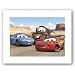 The Cast of Cars by Walt Disney 8"x11.25" Art Print Poster