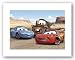 The Cast of Cars by Walt Disney 8x11.25 Art Print Poster