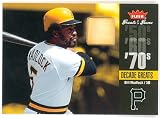 Bill Madlock 2006 Fleer Greats of the Game Decade Greats Game Used Bat