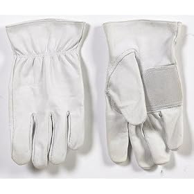 Pr/ x 6: Ace Goatskin Leather Driver Gloves (2040-NAT)