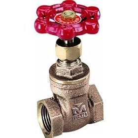 Mueller Industries 1-1/4' Brs Gate Valve 100-406Nl Valves Gate