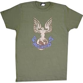 Halo 3 UNSCDF T-shirt Green