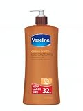 Vaseline Body Lotion, Cocoa Butter, 32-Ounce