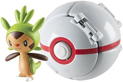 Throw 'N' Pop Chespin and Premier Ball Pokemon Ball