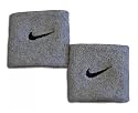 NIKE Swoosh Grey Wristbands