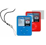 Artwizz SeeJacket Silikon Hllen 2er Pack fr Apple iPod nano 3. Generation rot/blau