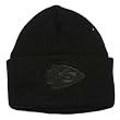 Kansas City Chiefs Classic Cuffed Knit Hat (Tonal Black)