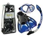 US Divers Admiral Mask Fins Dry Snork...