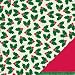 Welcome Christmas Double-Sided Embossed Cardstock 12"X12"-Holly Jolly