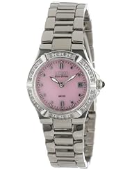 Citizen Womens EW0890-58X Eco-Drive Riva Diamond Accented Stainless Steel Watch