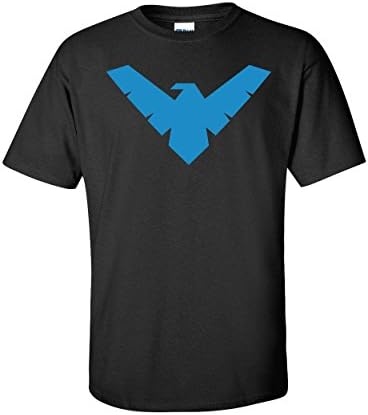 Night Wing Adult T-shirt Black (Medium)