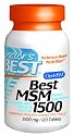 Doctor's Best Best MSM (1500 mg) Tablets, 120-Count