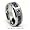 8mm Tungsten Carbide Ring with Blue Sapphire .050 Carat Stone & Blue Carbon Fiber Inlay Wedding Band (8)