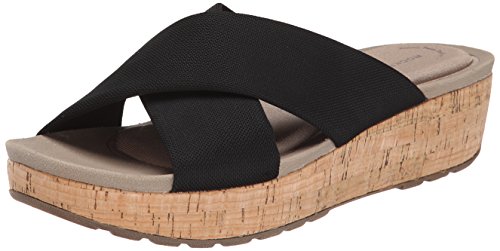 Rockport Women's Land Boulevard Cross Slide Wedge Sandal