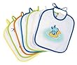 Tigex - 812087 - Lot de 7 Bavoirs - Lacette - �ponge-Eva - 0-4 mois