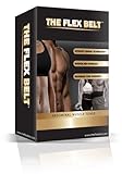 the flex belt ab belt workout fda cleared to tone firm and strengthen the abdominal muscles