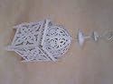 White metal Tea-light lantern