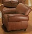 Monterey Leather Chair By Coaster Furniture