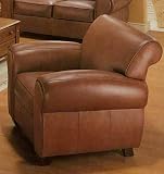 Monterey Leather Chair By Coaster Furniture