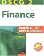 Finance DSCG 2 : Manuel et applications