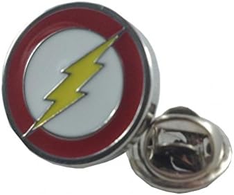 Men's The Flash Lightning Logo Tie Tack Lapel Pin