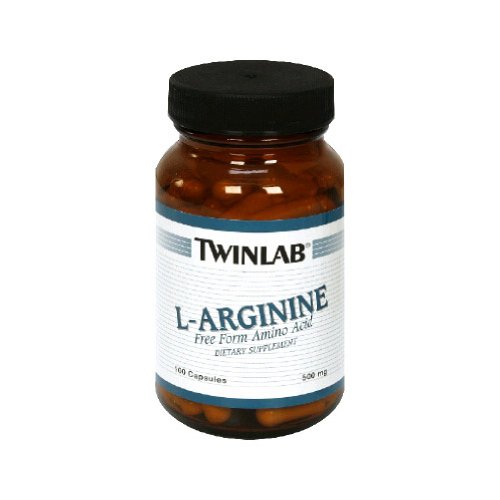 Twinlab, L-arginine, 500mg, 100 Cap 